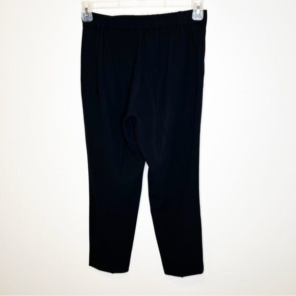 Babaton Black High Waisted Cropped Dress Pants, Size 4 - Picture 1 of 8
